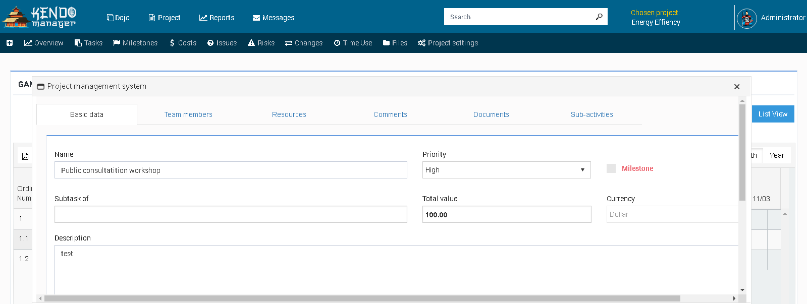 gantt chart software