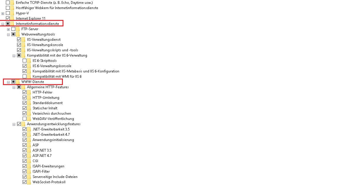 Internetinformationdienste