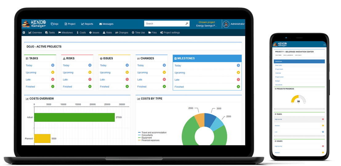 Kendo Manager | Enterprise Project Management Software