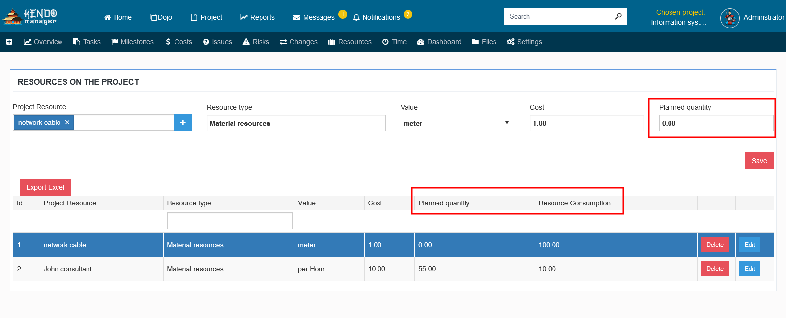 Construction project management software