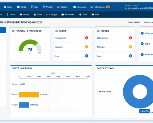 kendo manager self -hosted project management